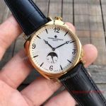 Highest Swiss Replica Vacheron Constantin Historiques Gold Case White Dial Watch 40mm